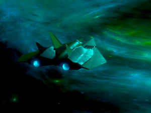 3d ukrainian spaceship low-poly 3Dモデル