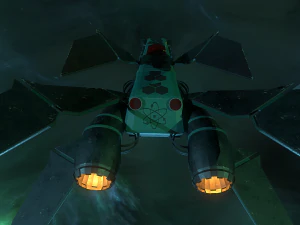 3d starhip fbx low-poly 3D Model