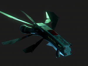 3d starhip fbx low-poly 3D मॉडल