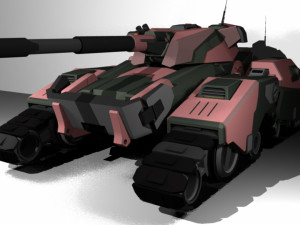 tank 3D 模型