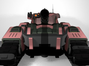 tank 3D 模型