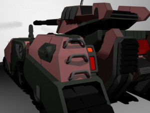 tank 3D 模型