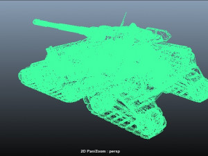 tank 3D 模型