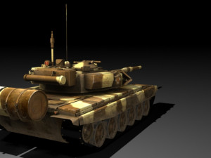 tank Model 3D
