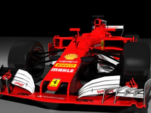 formula 1 3D Model