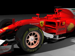 formula 1 3D Model