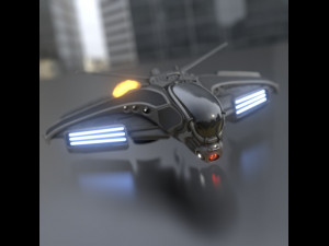 spaceship 3D Model