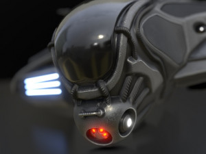 spaceship 3D Model