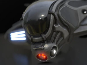 spaceship 3D Model