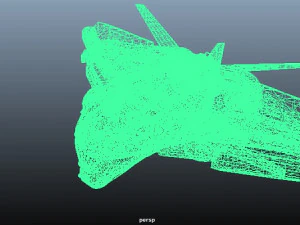 spaceship 3D Model