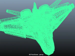 spaceship 3D Model