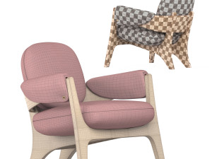 candy armchair by jelinek 3D Model