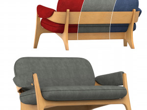 candy sofa by jelinek Modelo 3D