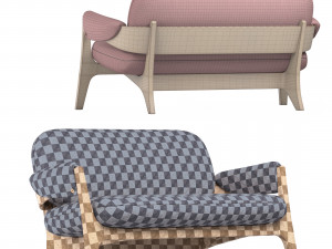 candy sofa by jelinek 3D 模型