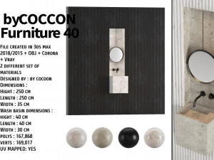 Bycocoon bathroom pack 3D Model