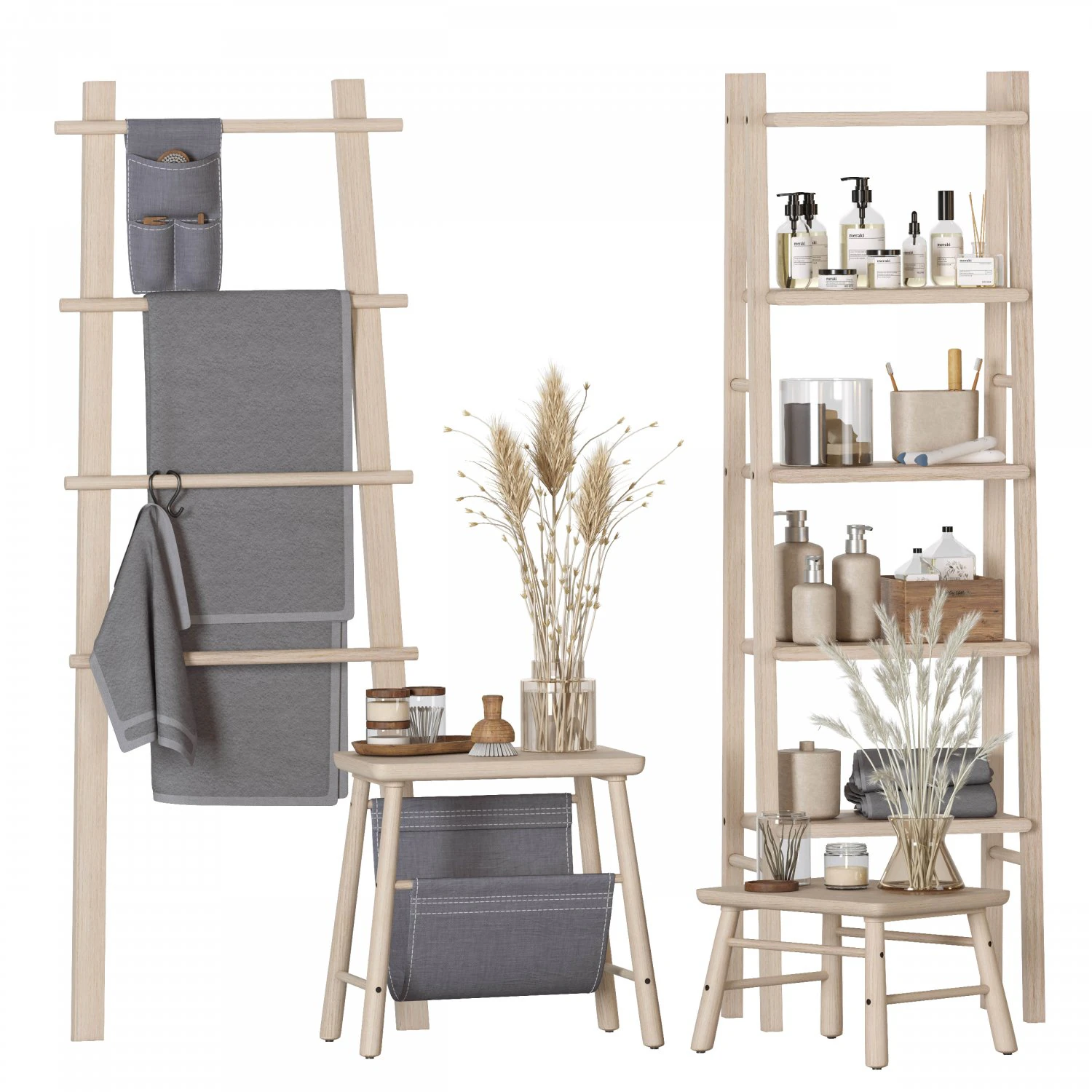 IKEA Vilto set 3D Model .c4d .max .obj .3ds .fbx .stl .blend 