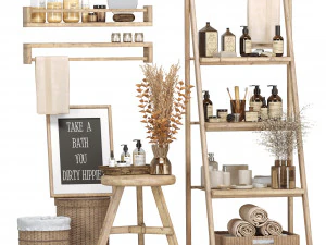 Accessori per il bagno 4 Modello 3D