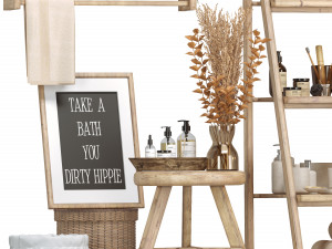 Bathroom Accessories 4 3D Model