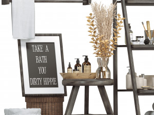 Bathroom Accessories 5 3D Model