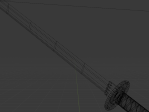 bloodstained katana 3D Model