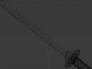 bloodstained katana 3D Model