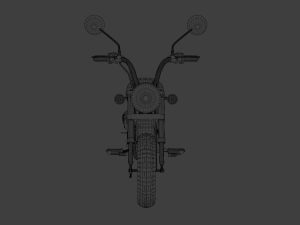 honda monkey z50 2009 Model 3D