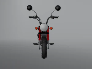 honda monkey z50 2009 3D Model