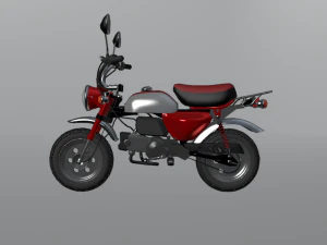 honda monkey z50 2009 3D Model