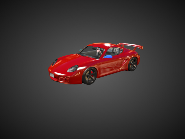 porsche 911 Model 3D .c4d .max .obj .3ds .fbx .stl .blend 