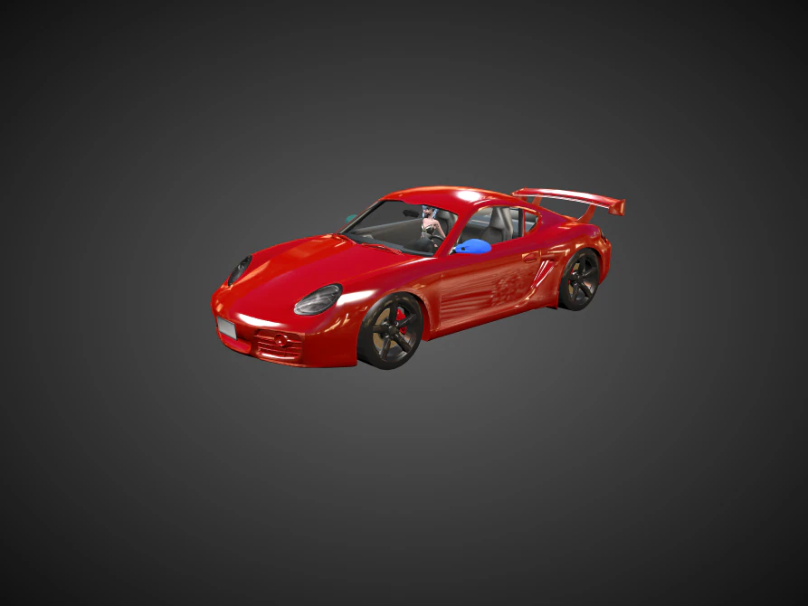 porsche 911 3D Model .c4d .max .obj .3ds .fbx .stl .blend 