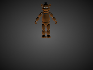 3D Modeling Withered Freddy - 3D Model 