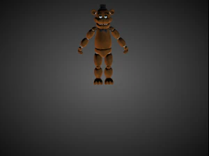 freddy fnaf Modello 3D