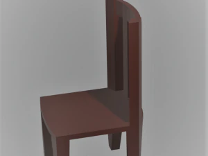 椅子和桌子 3D 模型