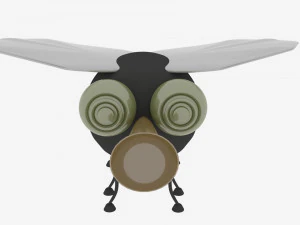 crazy fly 3D Model