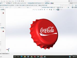 coca cola cap 3D-Modell