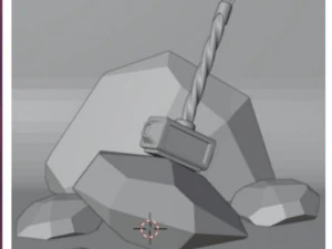 a hammer 3D Model