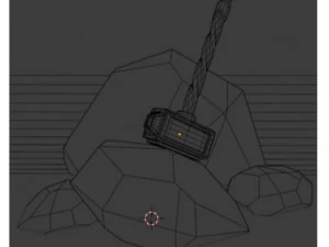 a hammer 3D Model