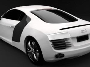 audi-r8 3D 모델