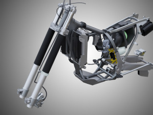 suzuki drz 400 e - offroad motorcycle Model 3D