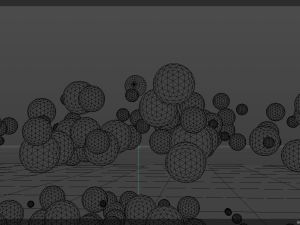 background gold sphere Model 3D