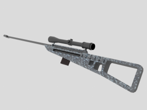 sniper rifle 3d 3D-Modell