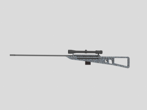 sniper rifle 3d 3D 모델