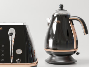delonghi set of appliance 3D Модель
