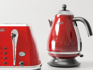 delonghi set of appliance 3D Модель