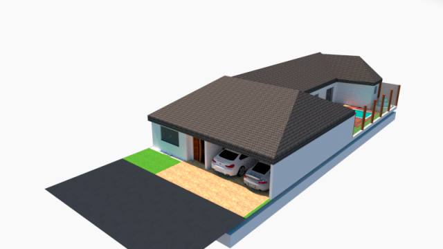 masion Modelo 3D .c4d .max .obj .3ds .fbx .stl .blend 