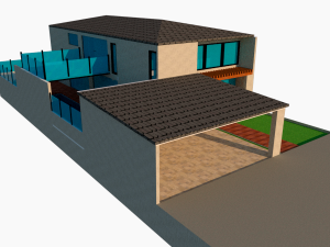 home dulpex house 3Dモデル
