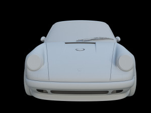 porsche cayenne 911 379 horsepower low-poly Modèle 3D