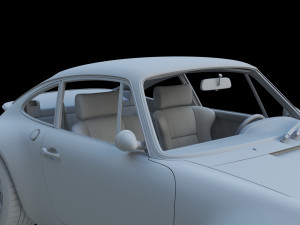 porsche cayenne 911 379 horsepower low-poly Modèle 3D