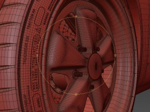 porsche cayenne 911 379 horsepower low-poly Modèle 3D