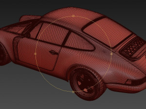 porsche cayenne 911 379 horsepower low-poly Modèle 3D